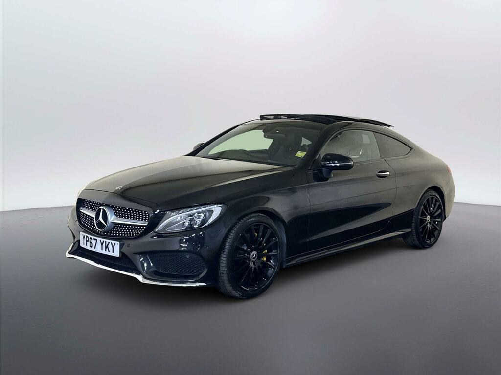 Mercedes-Benz C Class 2.1 C220d Amg Line Premium Coupe G-tr Black #4