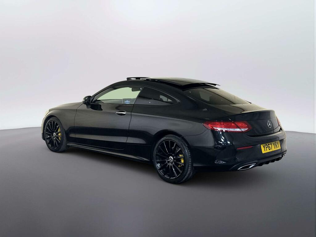 Mercedes-Benz C Class 2.1 C220d Amg Line Premium Coupe G-tr Black #6