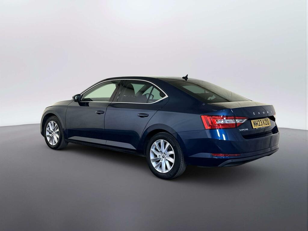Skoda Superb 1.5 Tsi Act Se Technology Hatchback Dsg Blue #6