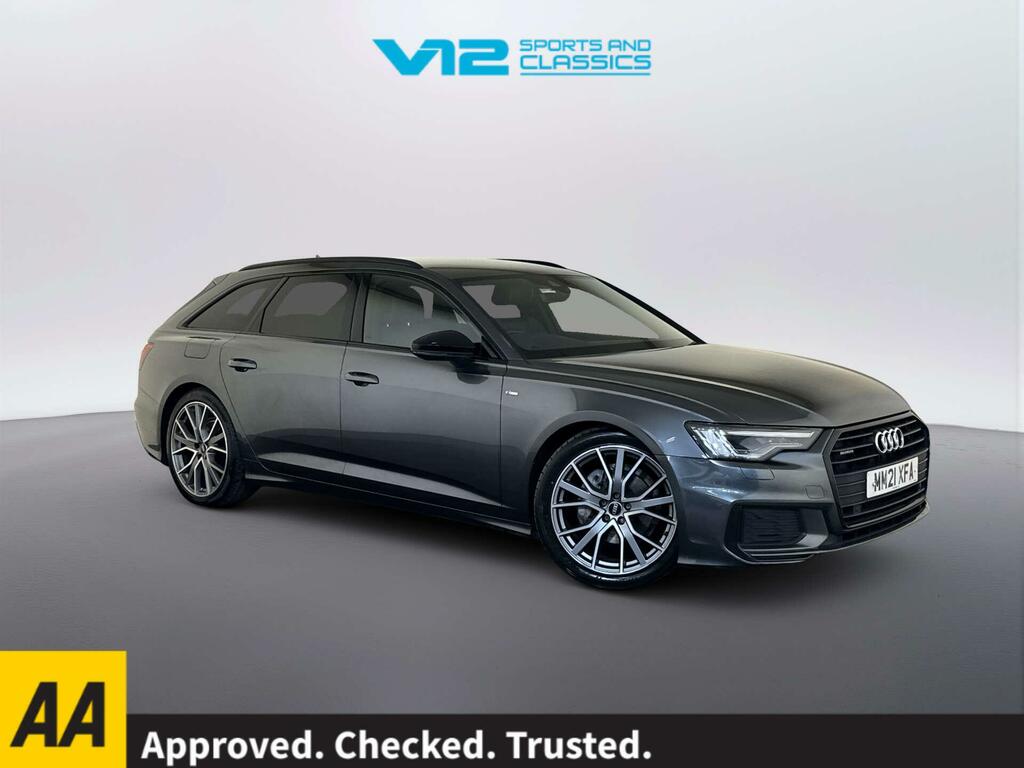 Audi A6 Avant 2.0 Tdi 40 Black Edition Estate S Troni Grey