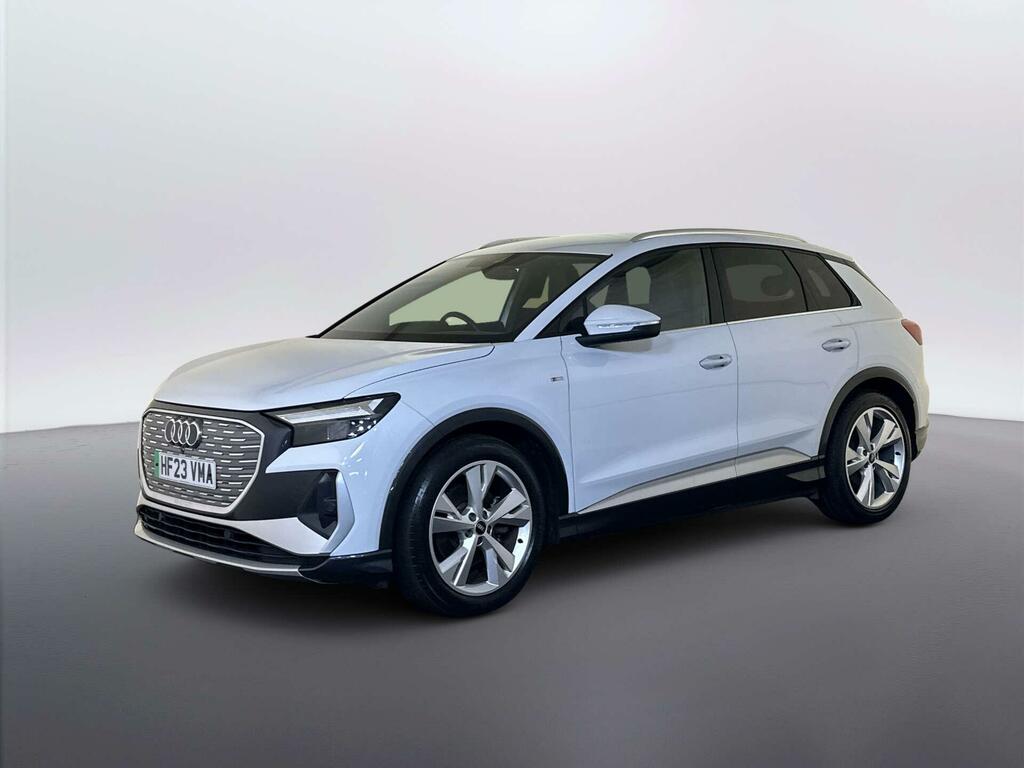 Audi Q4 E Tron 35 S Line Suv 55Kwh 170 Ps White #4