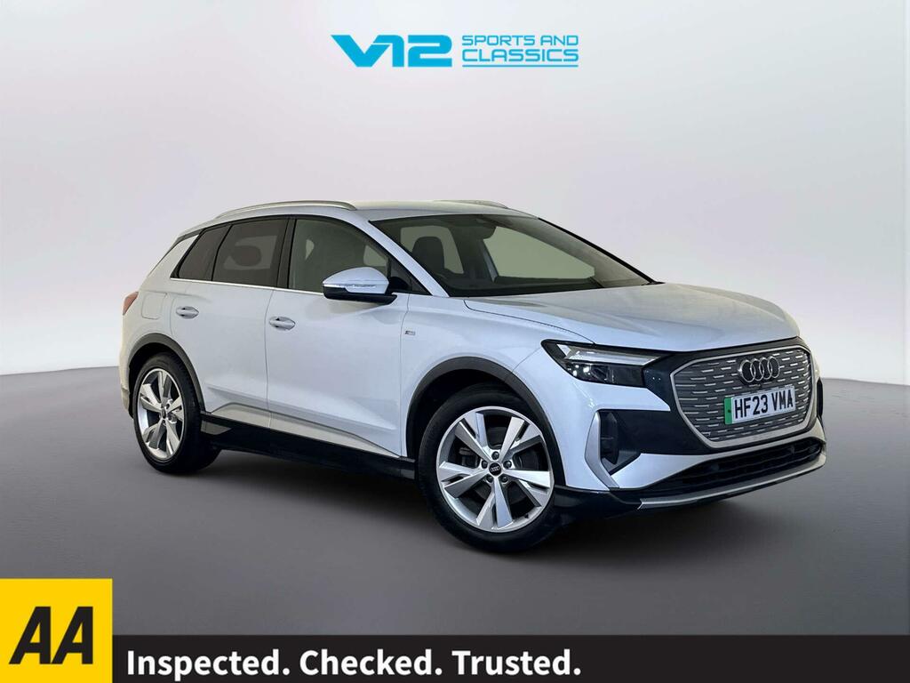 Audi Q4 E Tron 35 S Line Suv 55Kwh 170 Ps White