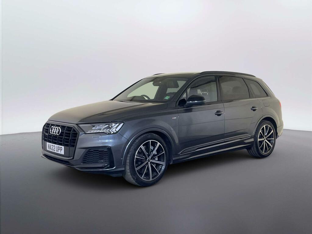Audi Q7 3.0 Tfsie V6 55 Black Edition Suv Plug- Grey #4