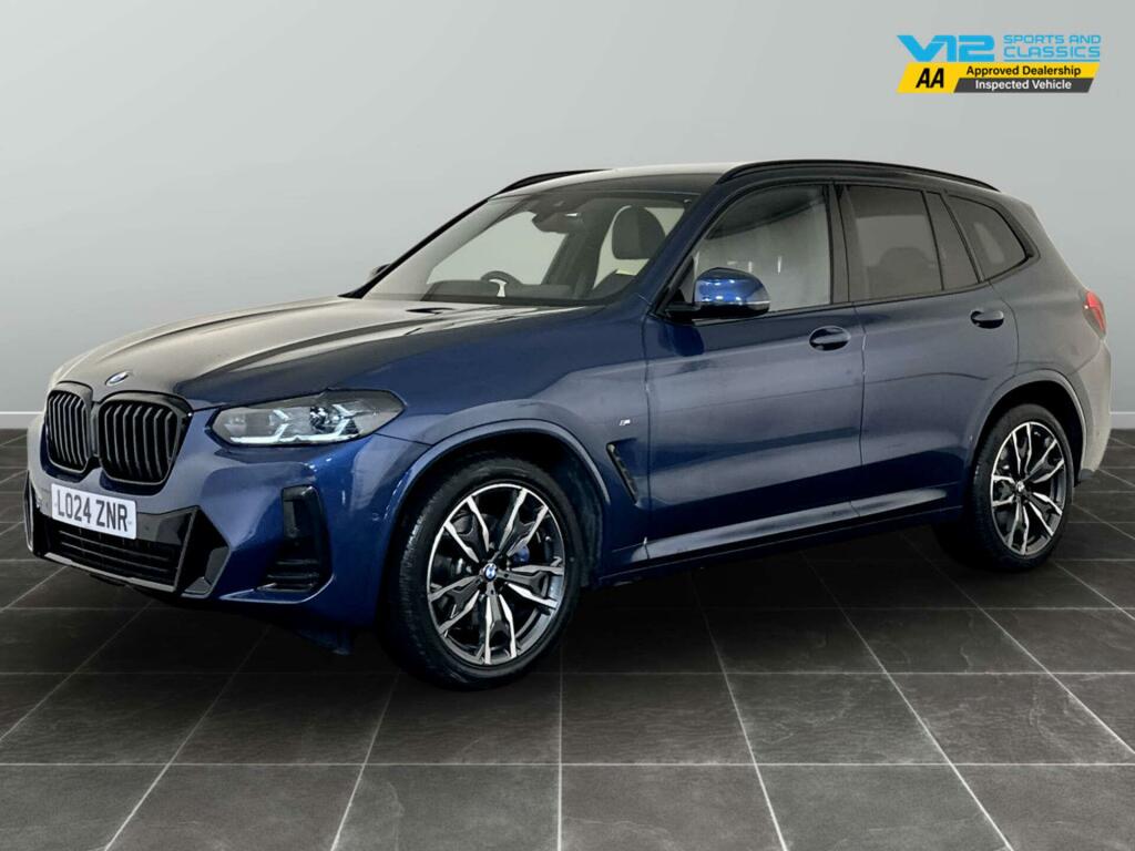 BMW X3 2.0 20I Mht M Sport Suv Hybrid Xdr Blue #4