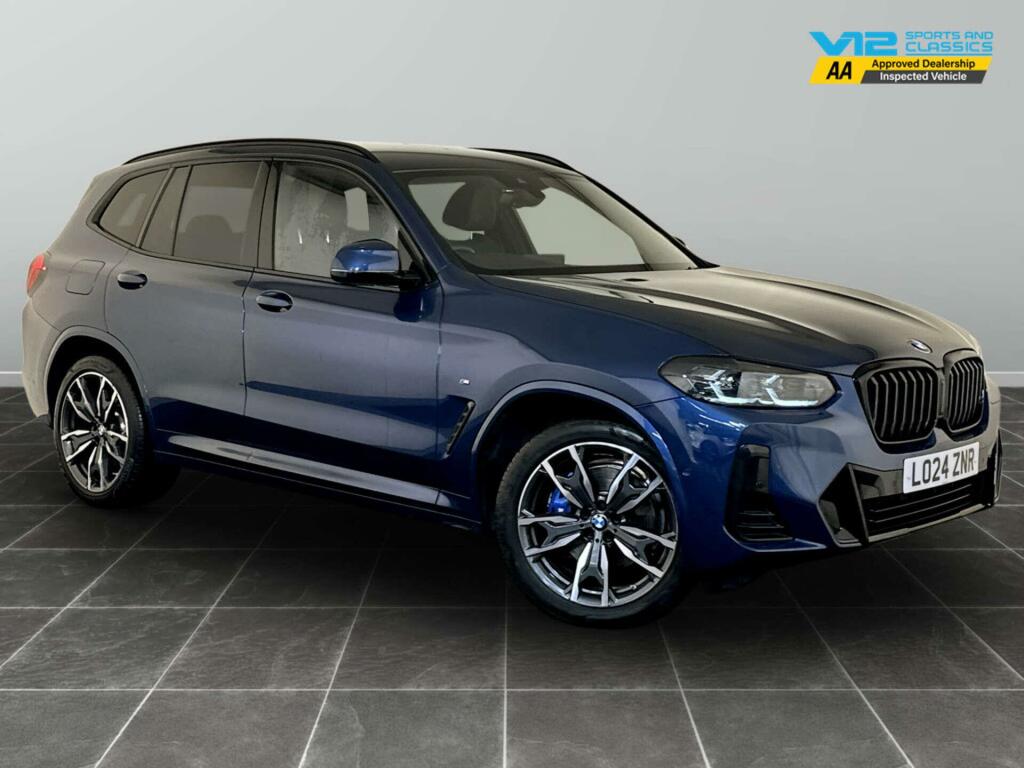 BMW X3 2.0 20I Mht M Sport Suv Hybrid Xdr Blue