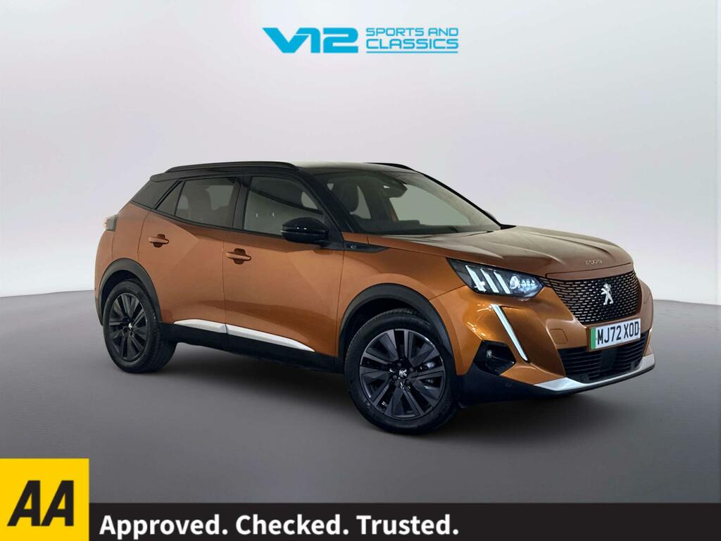 Peugeot e-2008 50Kwh Gt Premium Suv 7Kw Charge Orange