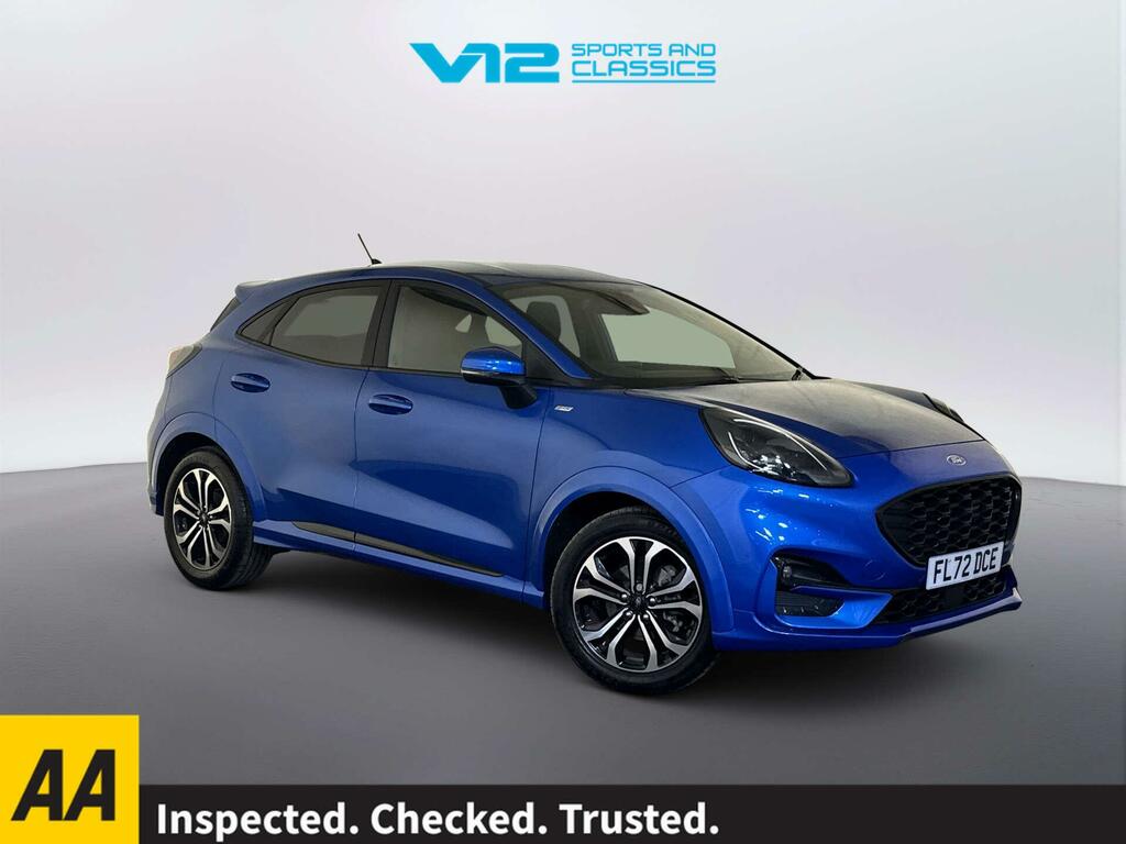 Ford Puma 1.0T Ecoboost Mhev St-line Suv Hybrid D Blue