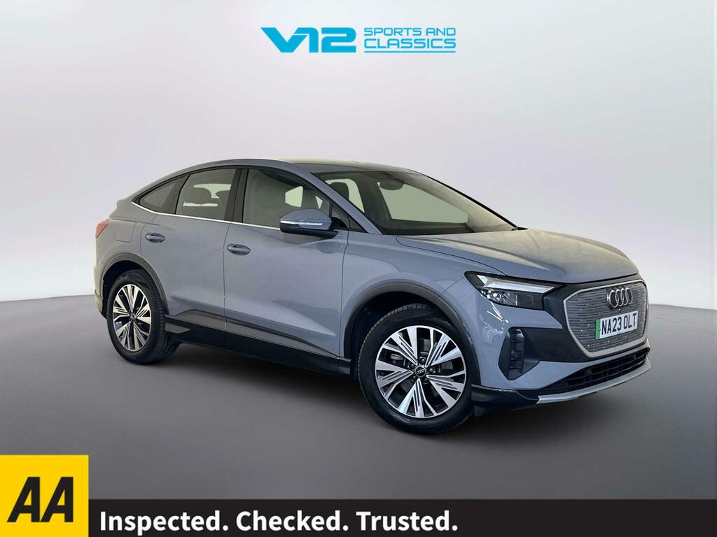 Audi Q4 E Tron 35 Sport Sportback 55Kwh 170 Ps Grey