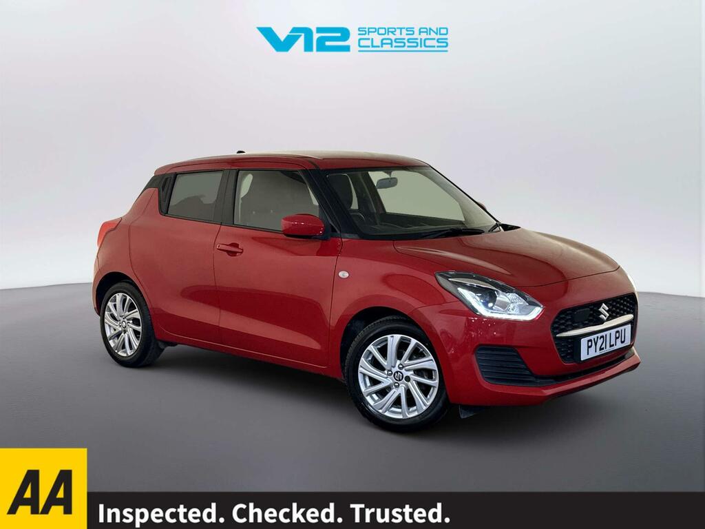Suzuki Swift 1.2 Dualjet Mhev Sz-l Hatchback Hybrid Red