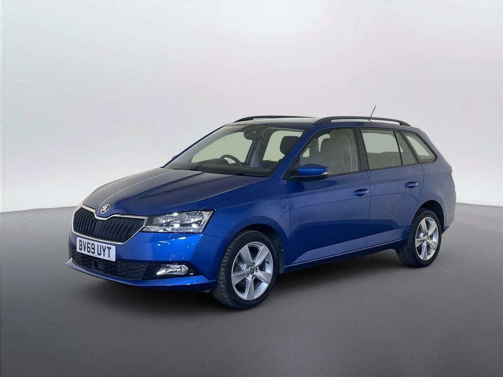 Skoda Fabia 1.0 Tsi Se L Estate Euro 6 Ss Blue #4