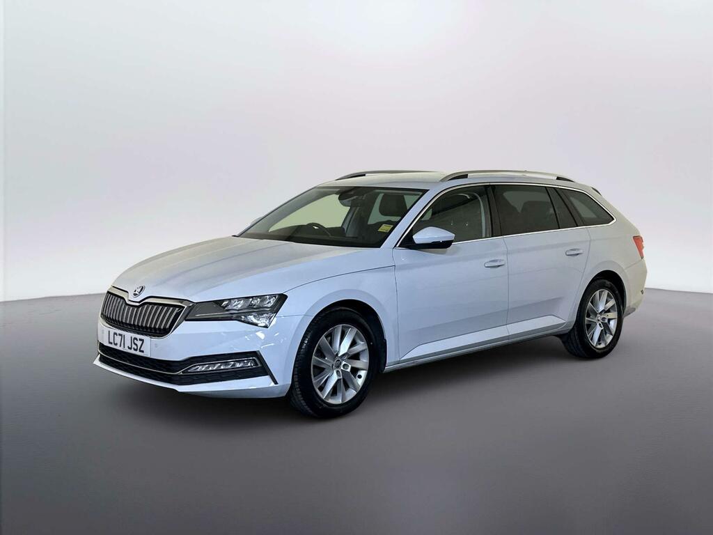 Skoda Superb 1.4 Tsi Iv 13Kwh Se Technology Estate P White #4