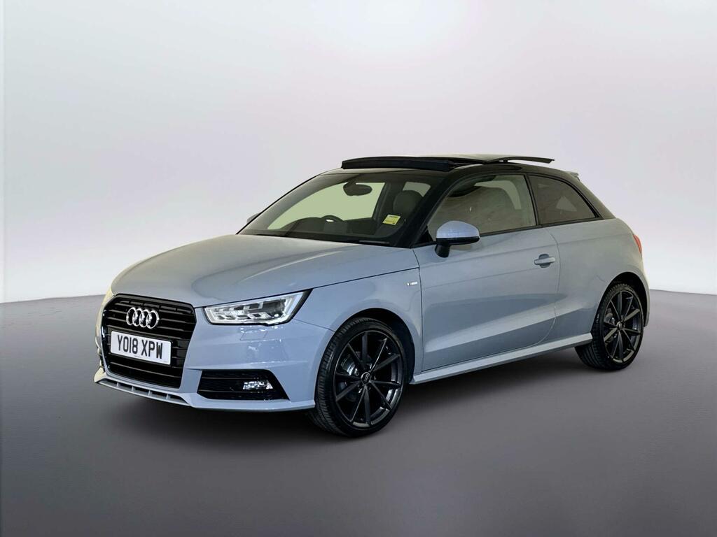 Audi A1 1.0 Tfsi Black Edition Hatchback Grey #4