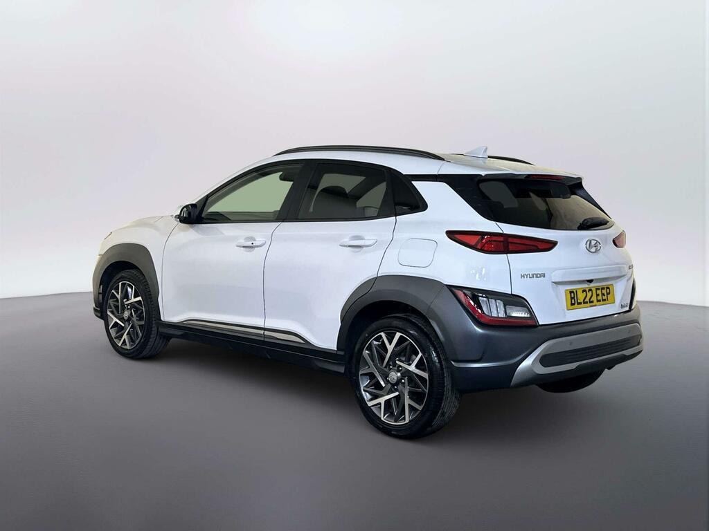 Hyundai Kona 1.6 H-gdi Premium Suv Hybrid Dct Euro 6 White #6