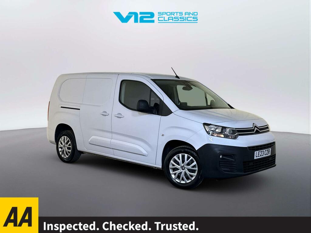 Citroen Berlingo 1.5 Bluehdi 950Driver Edition XL Panel Van 6Dr Di White