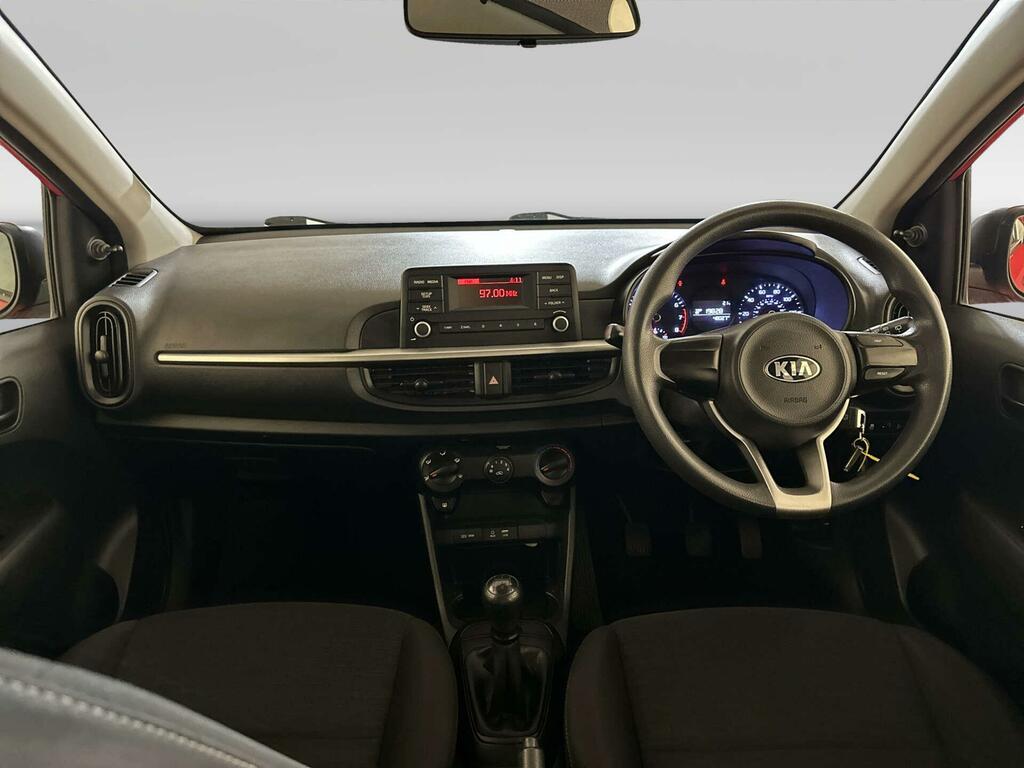 Kia Picanto 1.0 1 Hatchback Euro 6 66 Bhp Red #2