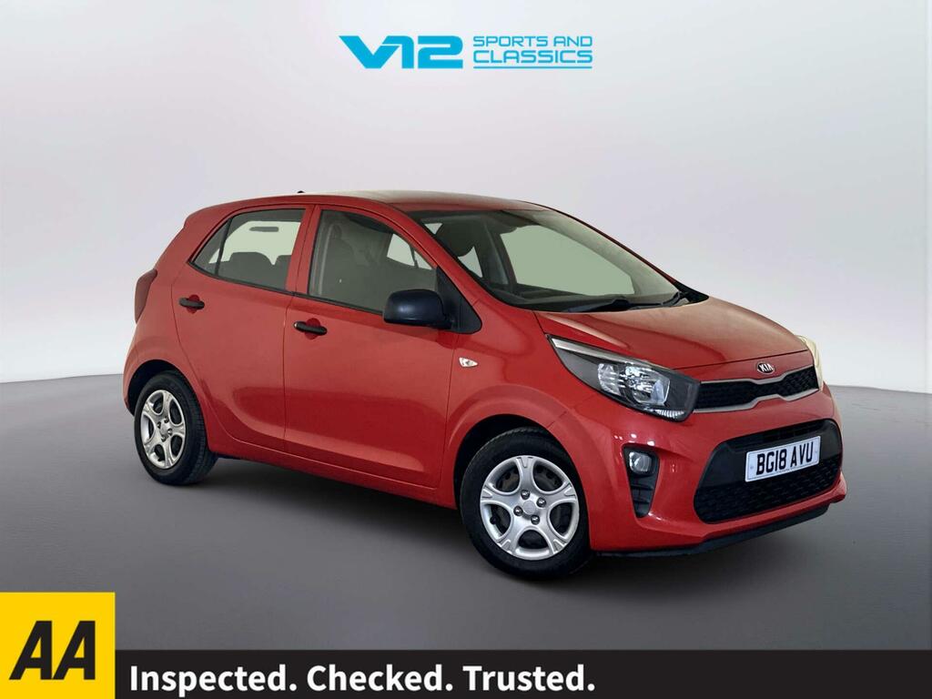 Kia Picanto 1.0 1 Hatchback Euro 6 66 Bhp Red