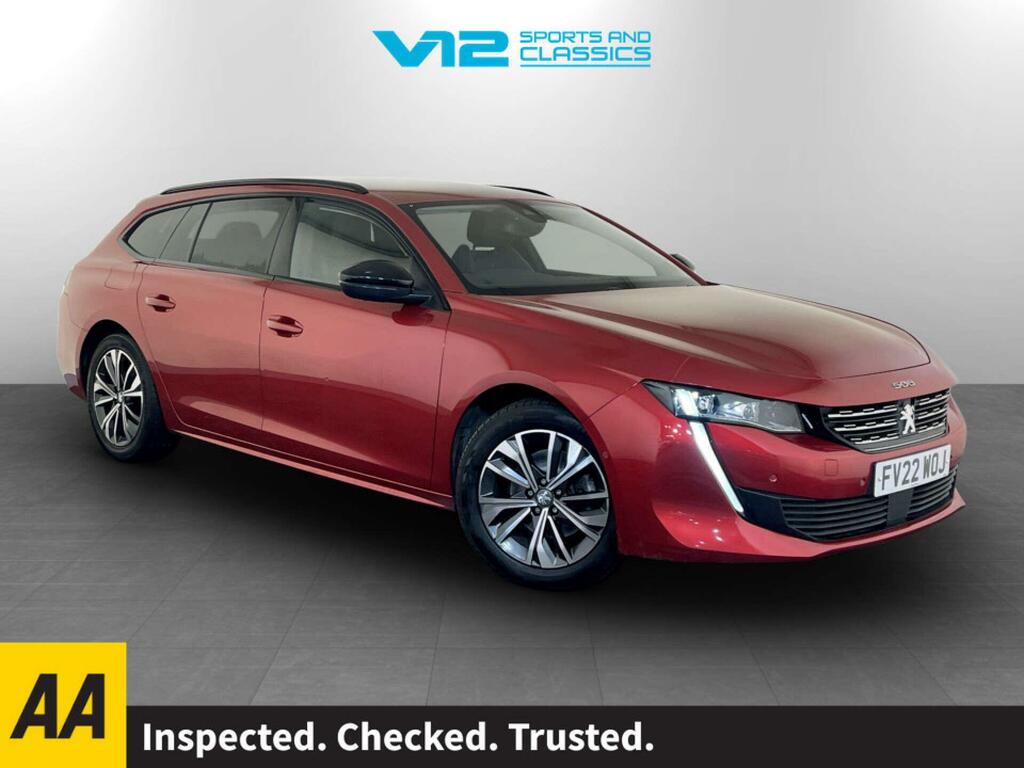 Peugeot 508 SW 1.5 Bluehdi Allure Premium Estate Eat E Red