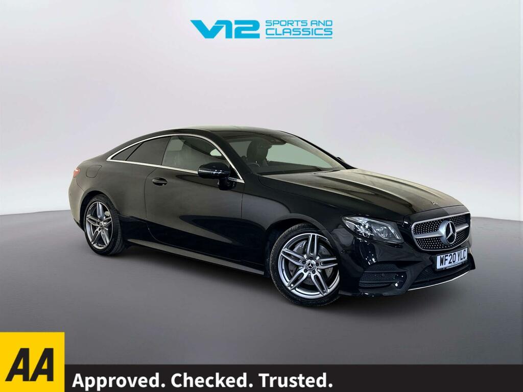 Mercedes-Benz E Class 2.0 E220d Amg Line Premium Coupe G-tr Black