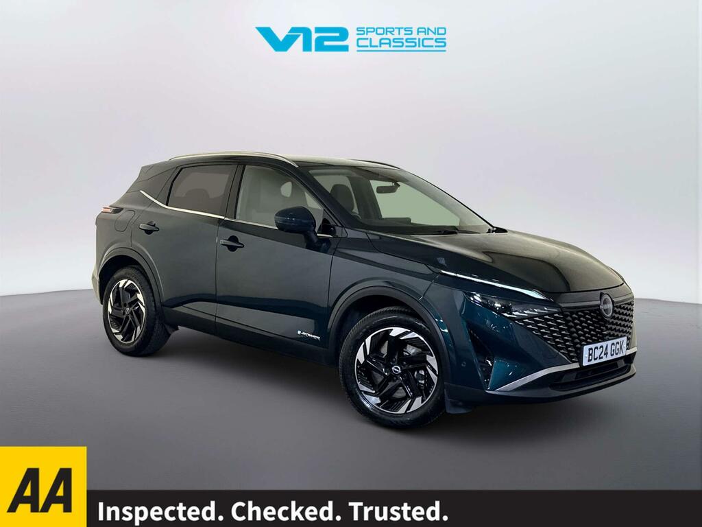 Nissan Qashqai 1.5 H E-power N-connecta Suv Hybrid Aut Green