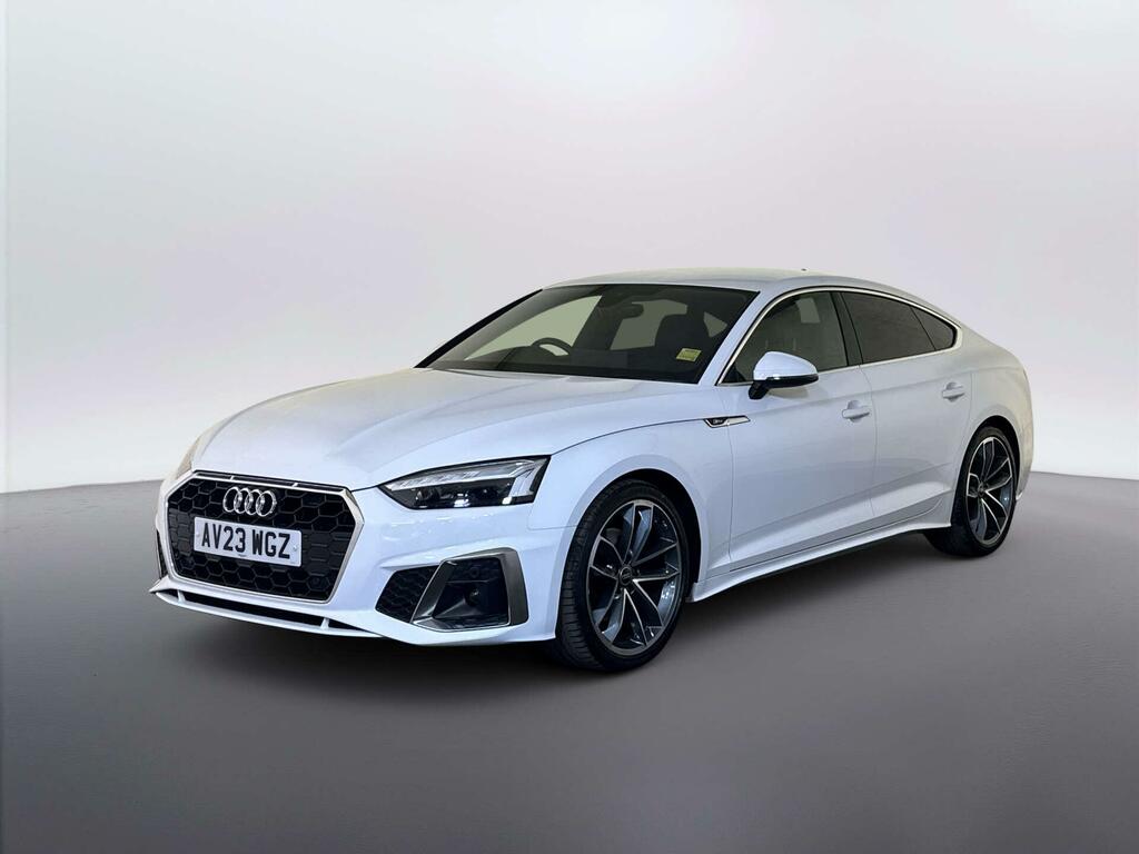Audi A5 2.0 Tdi 35 S Line Sportback S Tronic Eu White #4