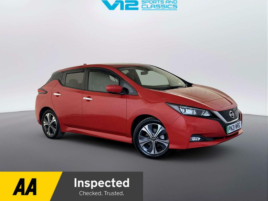 Nissan Leaf 40Kwh Tekna Hatchback 150 Ps Red