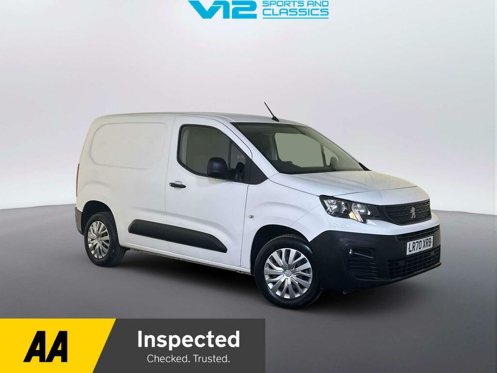 Peugeot Partner 1.2 1000 Puretech Professional Standard Panel Van White