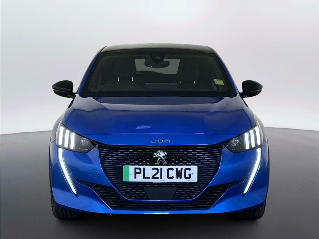Peugeot e-208 50Kwh Gt Premium Hatchback 136 Blue #3