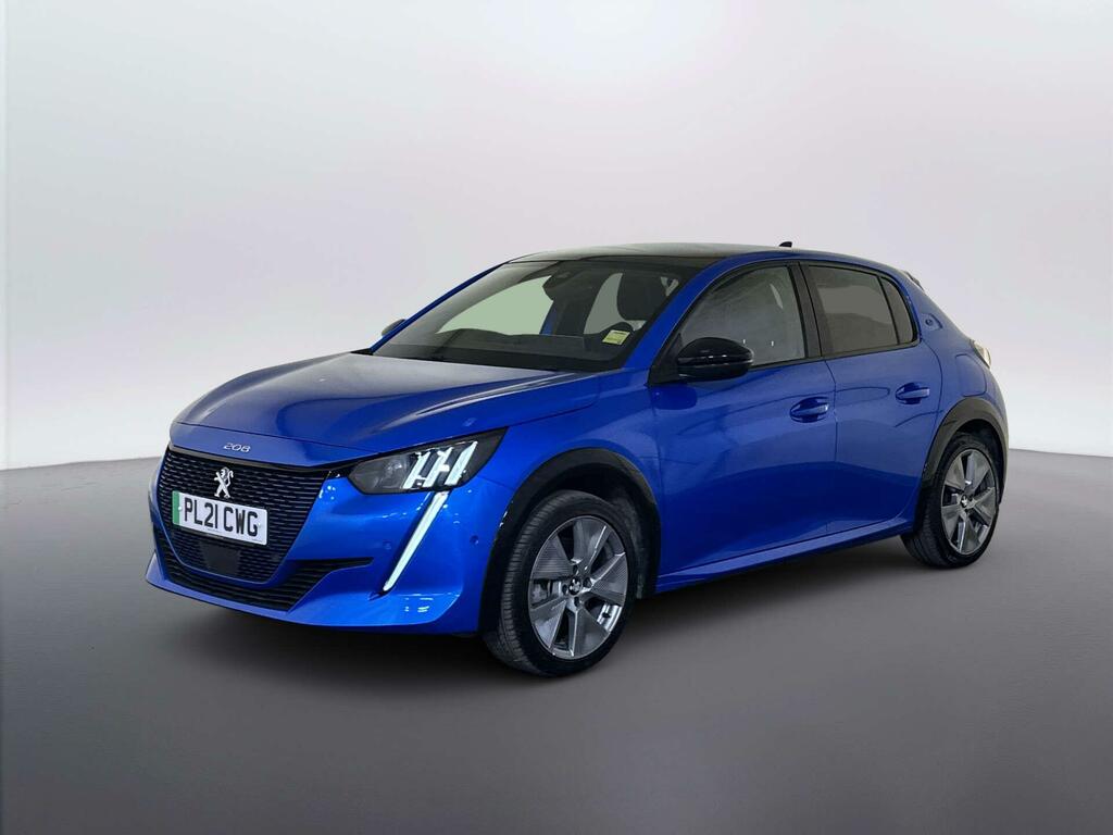 Peugeot e-208 50Kwh Gt Premium Hatchback 136 Blue #4