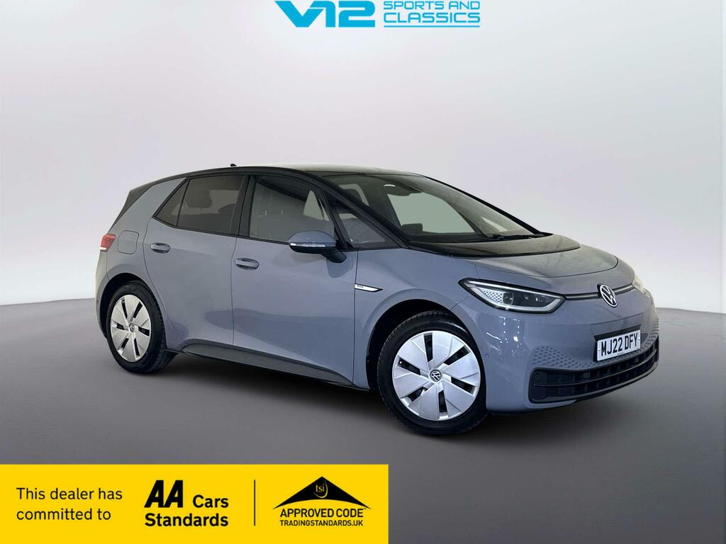 Volkswagen ID.3 Pro Performance 58Kwh Family Hatchback Electri Grey