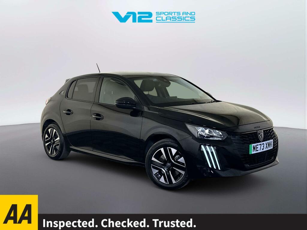 Peugeot e-208 50Kwh E-style Hatchback 11Kw Ch Black