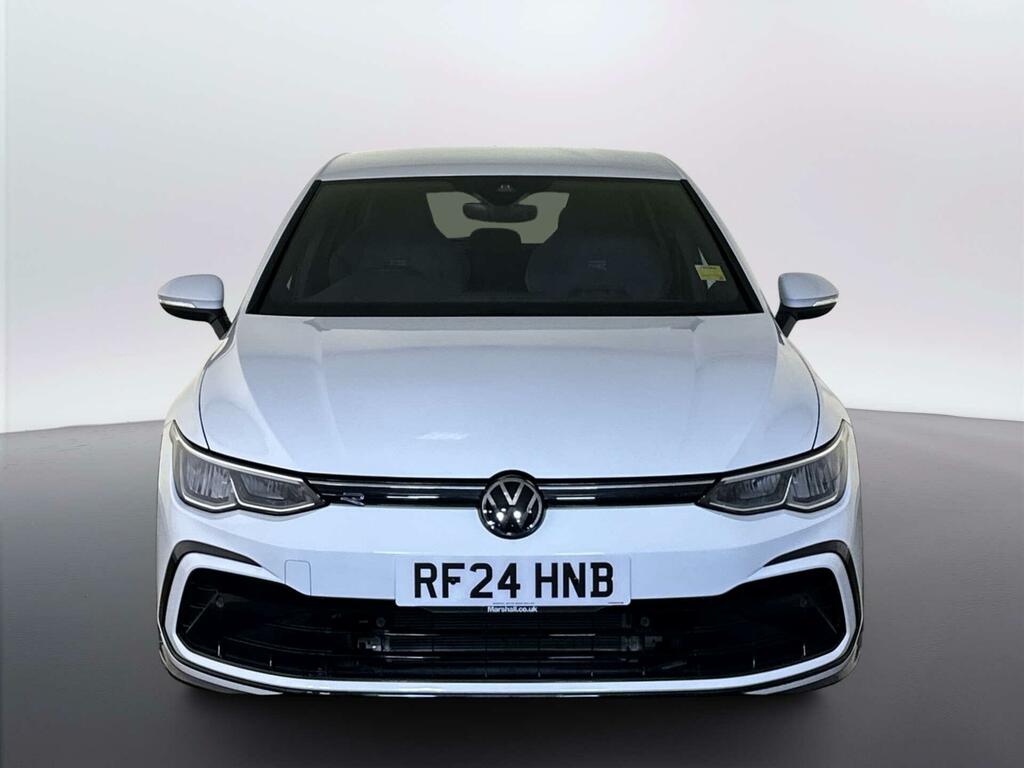 Volkswagen Golf 1.5 Etsi Mhev R-line Hatchback Hybrid D White #3