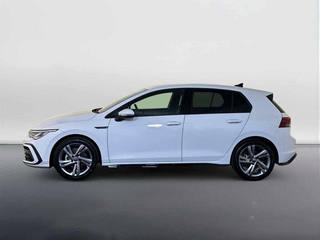Volkswagen Golf 1.5 Etsi Mhev R-line Hatchback Hybrid D White #5