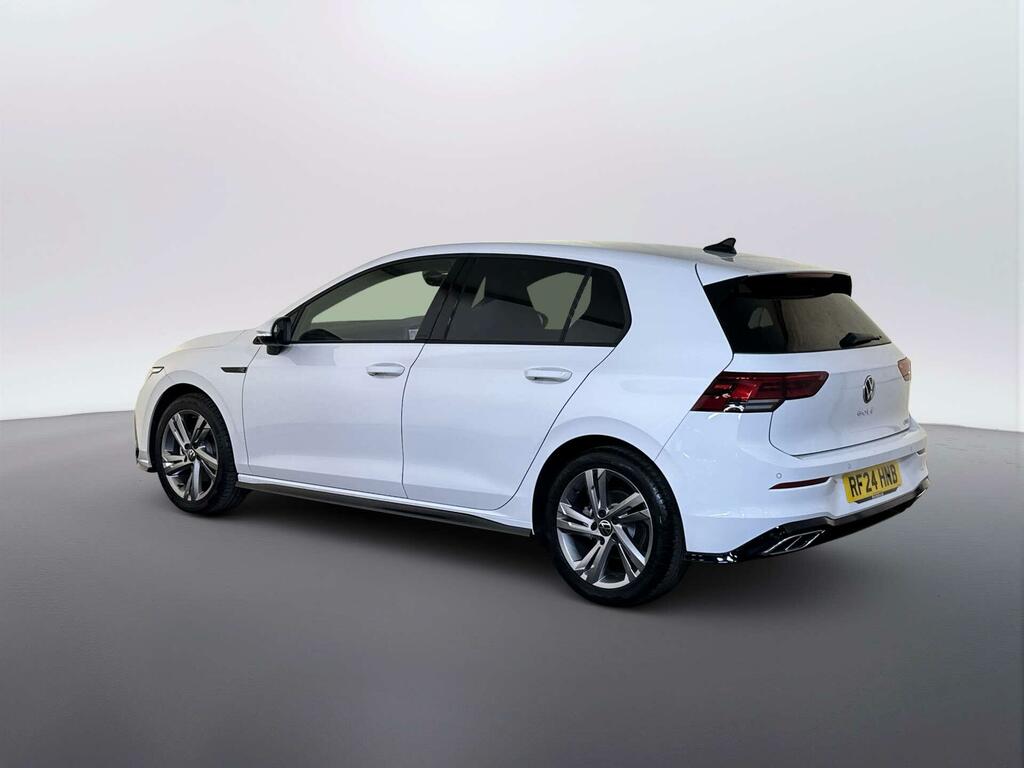 Volkswagen Golf 1.5 Etsi Mhev R-line Hatchback Hybrid D White #6