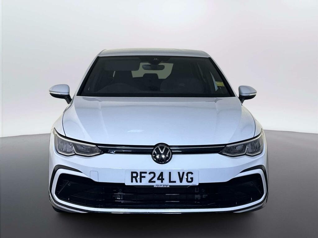 Volkswagen Golf 1.5 Etsi Mhev R-line Hatchback Hybrid D White #3