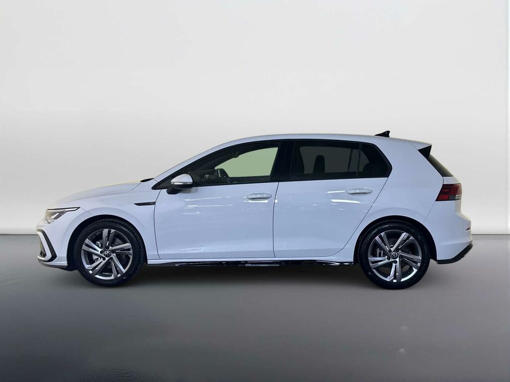 Volkswagen Golf 1.5 Etsi Mhev R-line Hatchback Hybrid D White #5