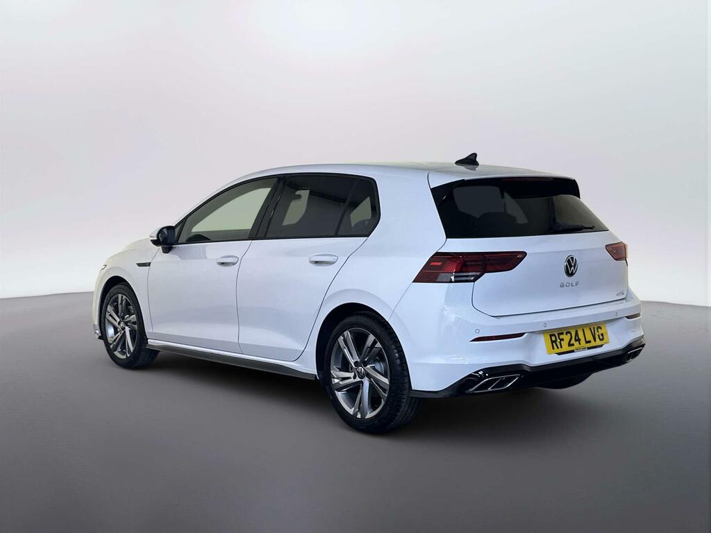 Volkswagen Golf 1.5 Etsi Mhev R-line Hatchback Hybrid D White #6