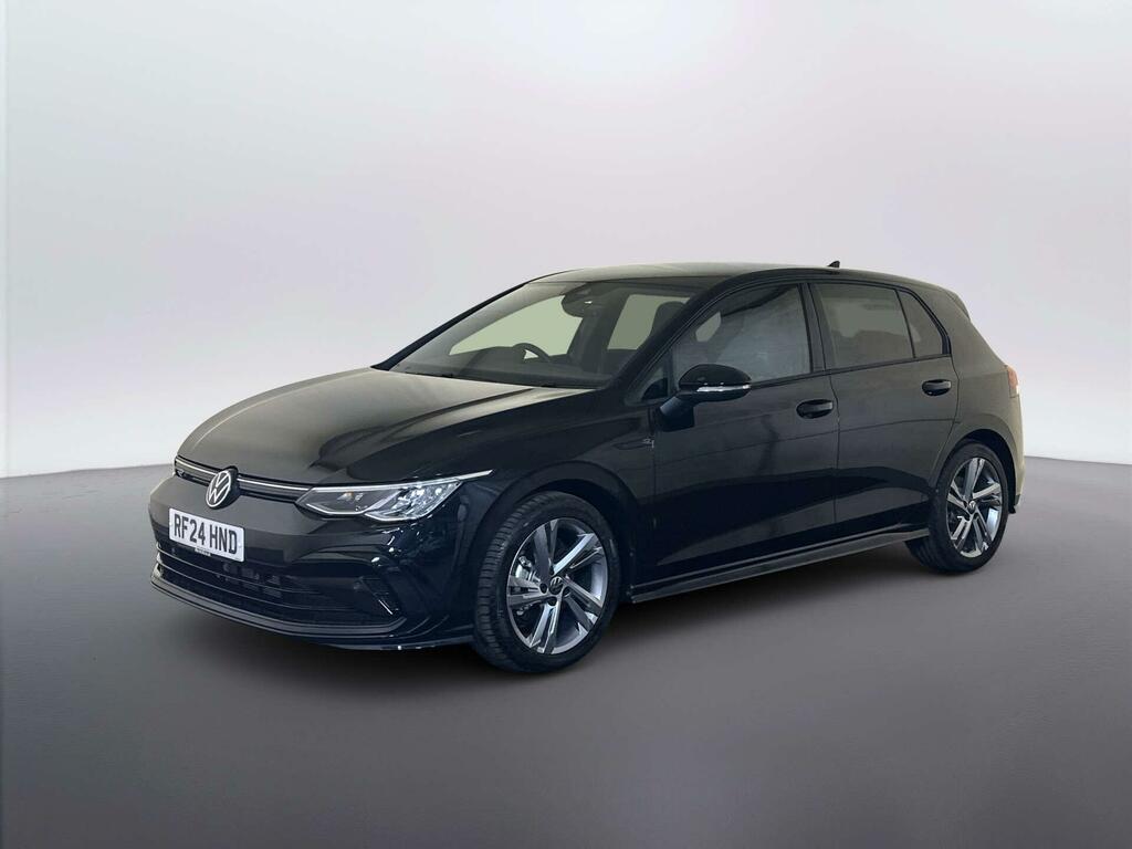 Volkswagen Golf 1.5 Etsi Mhev R-line Hatchback Hybrid D Black #4