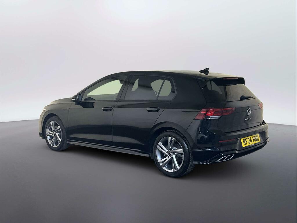 Volkswagen Golf 1.5 Etsi Mhev R-line Hatchback Hybrid D Black #6