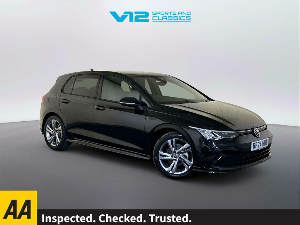 Volkswagen Golf 1.5 Etsi Mhev R-line Hatchback Hybrid D Black