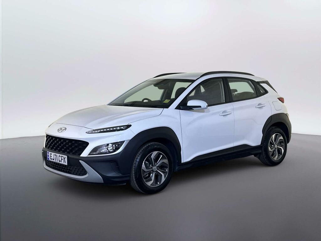 Hyundai Kona 1.6 H-gdi Se Connect Suv Hybrid Dct Eur White #4
