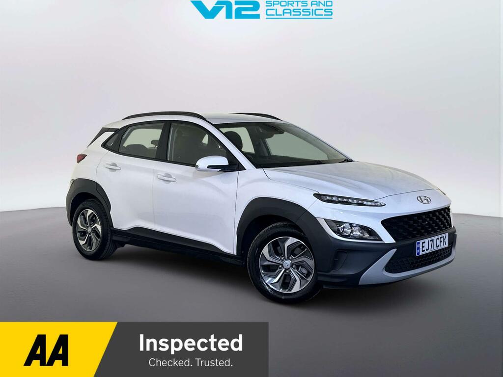 Hyundai Kona 1.6 H-gdi Se Connect Suv Hybrid Dct Eur White