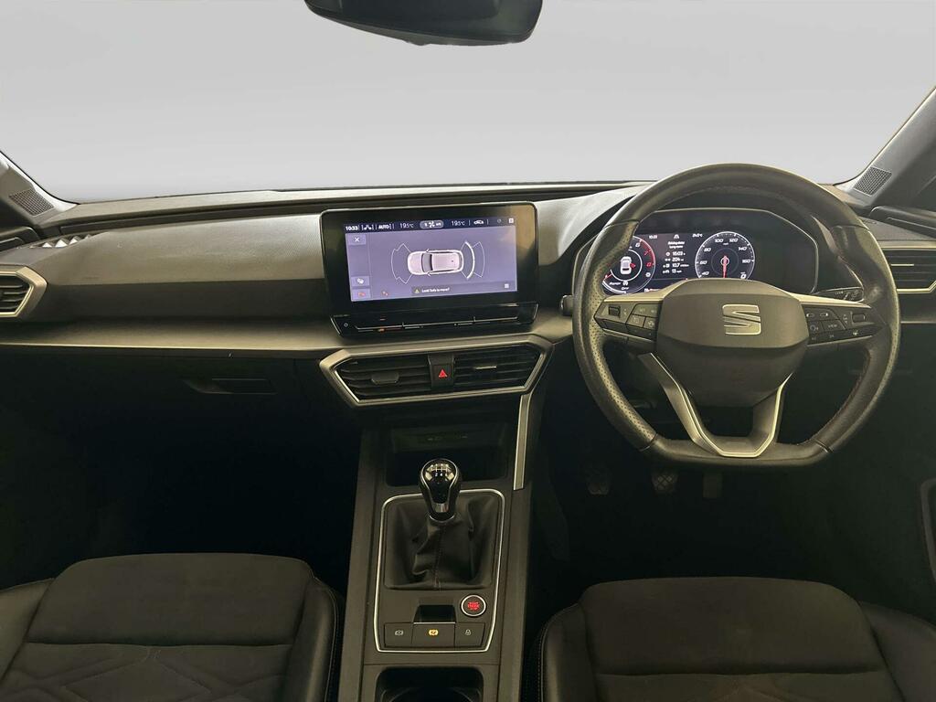 Seat Leon 1.5 Etsi Mhev Fr Sport Estate Hybrid Ds Silver #2
