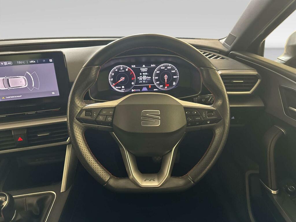 Seat Leon 1.5 Etsi Mhev Fr Sport Estate Hybrid Ds Silver #15
