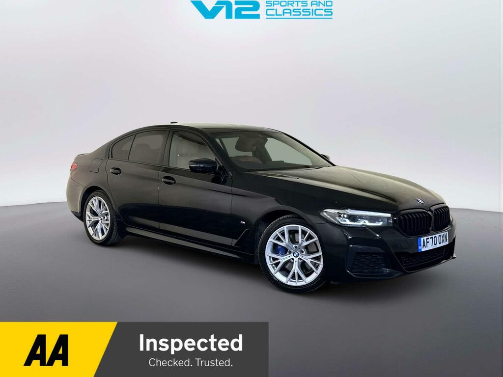 BMW 5 Series 2.0 530E 12Kwh M Sport Saloon Plug-in H Black