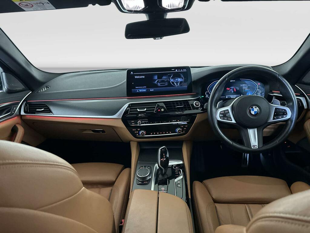 BMW 5 Series 2.0 530E 12Kwh M Sport Saloon Plug-in H Black #2