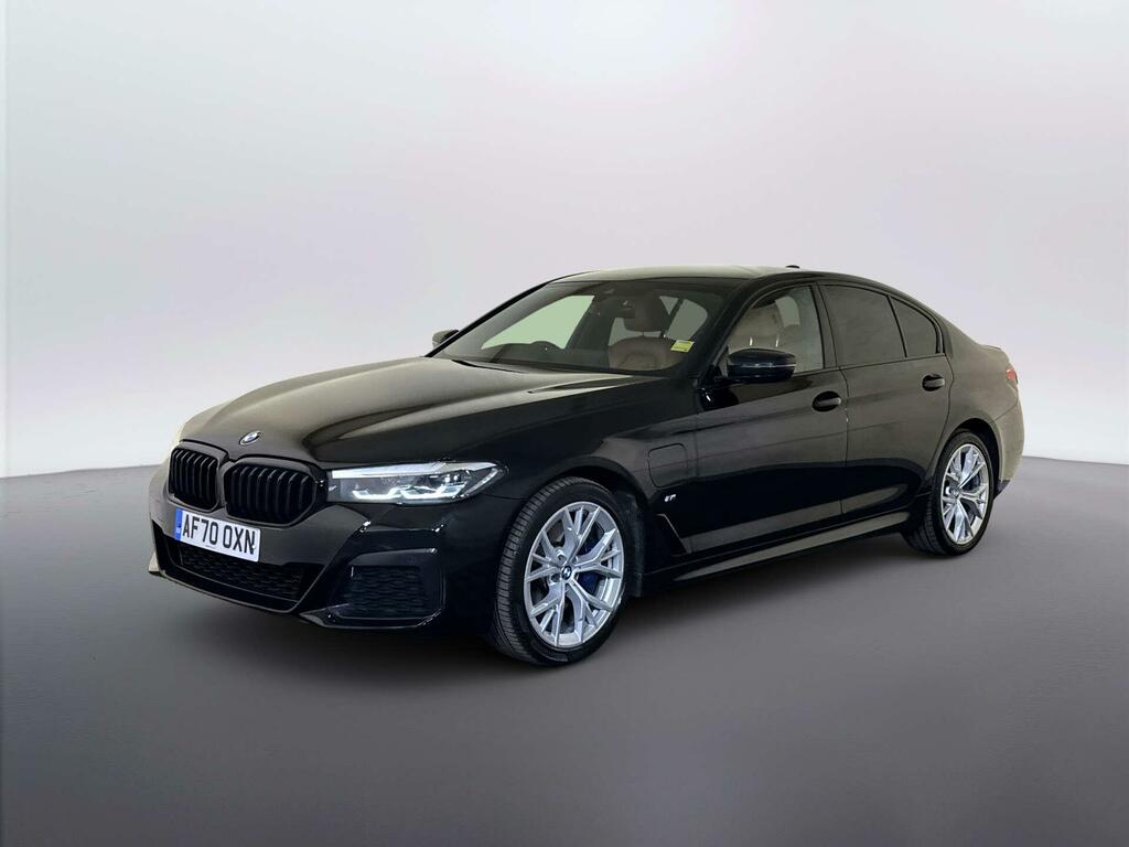 BMW 5 Series 2.0 530E 12Kwh M Sport Saloon Plug-in H Black #4