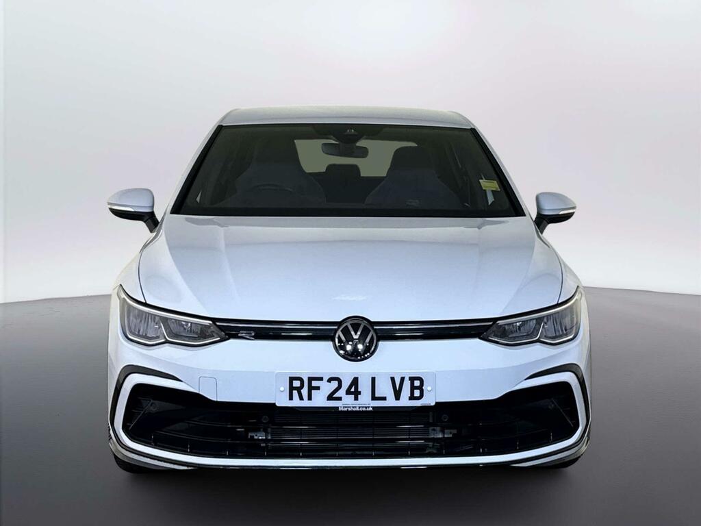 Volkswagen Golf 1.5 Etsi Mhev R-line Hatchback Hybrid D White #3