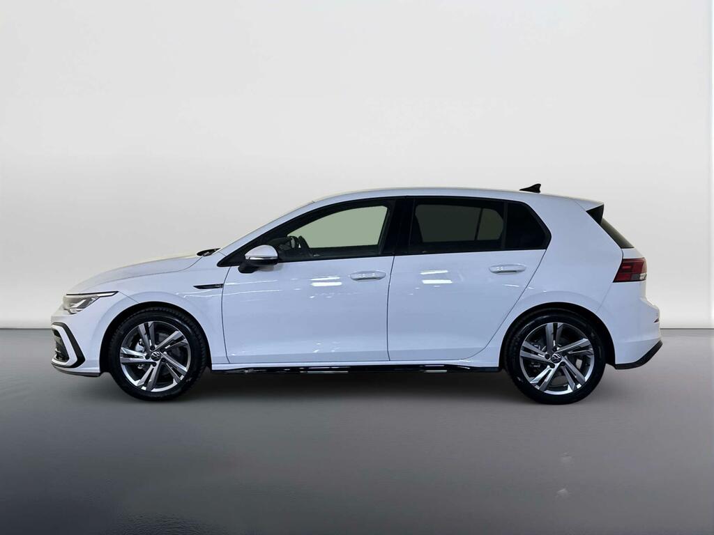 Volkswagen Golf 1.5 Etsi Mhev R-line Hatchback Hybrid D White #5