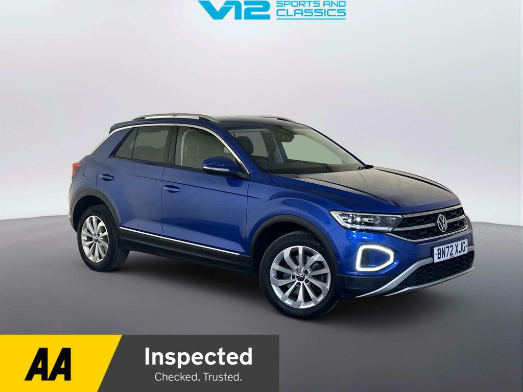 Volkswagen T-Roc 2.0 Tdi Style Suv Dsg Euro 6 Ss 150 Blue