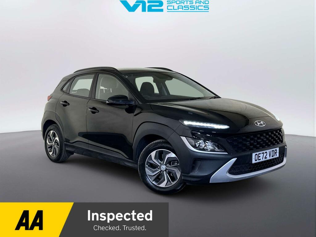 Hyundai Kona 1.6 H-gdi Se Connect Suv Hybrid Dct Eur Black